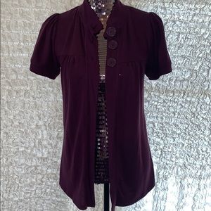 Eyelash Couture cardigan